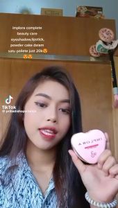 [ IMPLORA ] BEDAK INCLUDE EYESHADOW LIPSTICK LOVE/ COMPLETE BEAUTY CARE LOVE