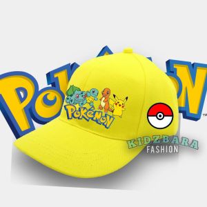 TOPi ANAK POKEMON PIKACHU TOPI ANAK