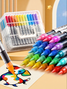 BAIZHI | Non-seeping Stackable Colors Acrylic Markers