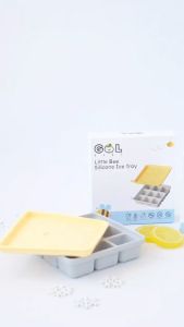 GOL Baby Silicone Food Ice Tray Cube: Cetakan Makanan Es Batu Aman untuk Anak