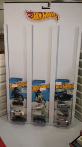 HW CARDED (mainline) 30 slots for 1:64 scale TOY NOT INCLUDED