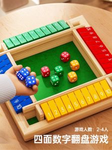 Educational Math Game for Kids Interactive Tabletop Game Family Gathering Toy Brain Training Card Game for Children