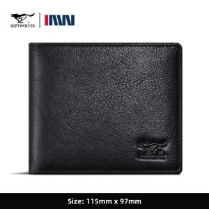 SEPTWOLVES | Men Genuine Leather Wallet