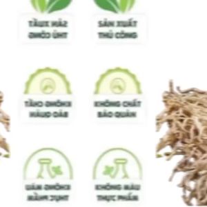 1kg củ cải sấy lạnh khô loại 1