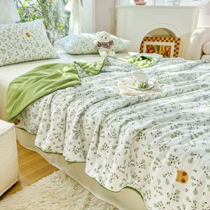 BEIPIN | Summer Lightweight Cooling Quilt Air Conditioning Blanket Machine Washable