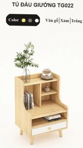FREESHIP HCM - Tủ Đầu Giường Tab Đầu Giường Gỗ MDF Tatana TG022 - có thiết kế theo yêu cầu