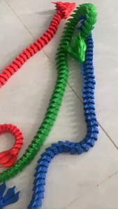 RỒNG KHỚP NỐI IN 3D SIÊU DÀI – UỐN DẺO CỰC ĐÃ TAY