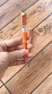 ไขควงลองไฟ เช็คไฟ 100 - 500V ขนาดปากแบน 3mm. ความยาว 140mm