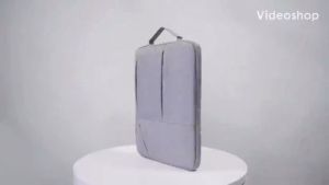 Tas Laptop Macbook Softcase Jinjing Pocket Nylon Waterproof 13 - 14 inch