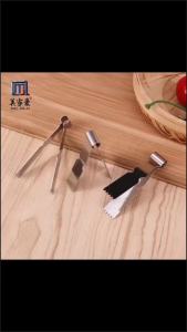Stainless Steel Multipurpose Kitchen Tongs Food-Safe Pastry Clips for Baking