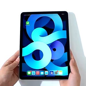 Case Acrylic Transparan Clear & Smart Flip Case Auto Lock untuk Samsung Galaxy Tab