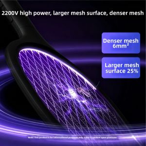 SOLOVE | Baby Safe Ultra Powerful Mosquito Racket