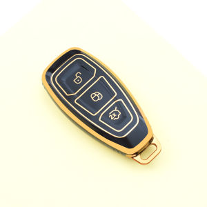 Shell For Ford Focus 3 4 ST Mondeo MK3 MK4 Fiesta Fusion Kuga Ecosport New TPU Car Smart Key Case Cover Protect Fob Accessories