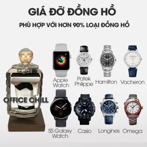 GDDH Office Chill Hộp Đựng Đồng Hồ Trong Suốt Chống Bụi Trang Trí Decor Giá Đỡ Đồng Hồ Đeo Tay