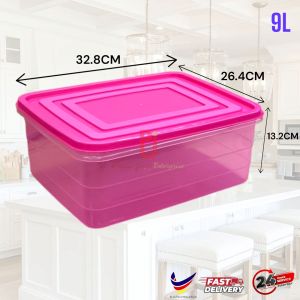 Bekas Makanan/ Bekas Serbaguna/ Bekas Plastik/ Container Multi-purpose Container Rectangular