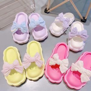 [ส่งเร็วพิเศษ!] พร้อมส่ง!! รองเท้าแฟชั่นเกาหลี โบว์หวาน รองเท้าสวม รองเท้าแตะสวมเกาหลี รองเท้าแฟชั่นผู้หญิง