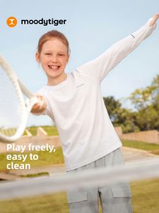moodytiger | Breathable Quick Dry Comfortable Knitted Childrens T-shirt