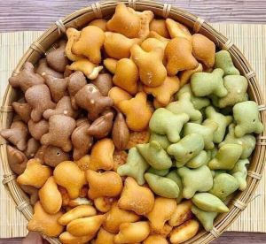Bánh gấu nhân kem Thiên Hồng - túi 100g dùng thử