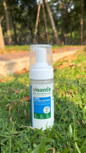Sữa Rửa Mặt Tạo Bọt VISANTE Chiết Xuất Sâm Làm Sạch Sâu 150ml
