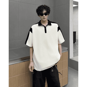 Áo Thun Polo Cổ Bẻ Tay Ngắn Mùa Hè Thường Ngày Thể Thao Rộng Rãi Cho Thanh Thiếu Niên Cỡ Lớn 300 Pound Thiết Kế Màu Sắc