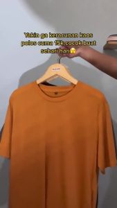 Mang Engkos - kaos polos atasan LENGAN PENDEK Oneck warna warni katun READY STOK TERMURAH