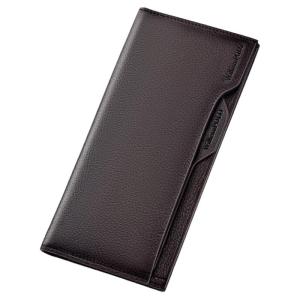 WILLIAMPOLO | Mens Wallet Card Holder Thin Leather Case Retro