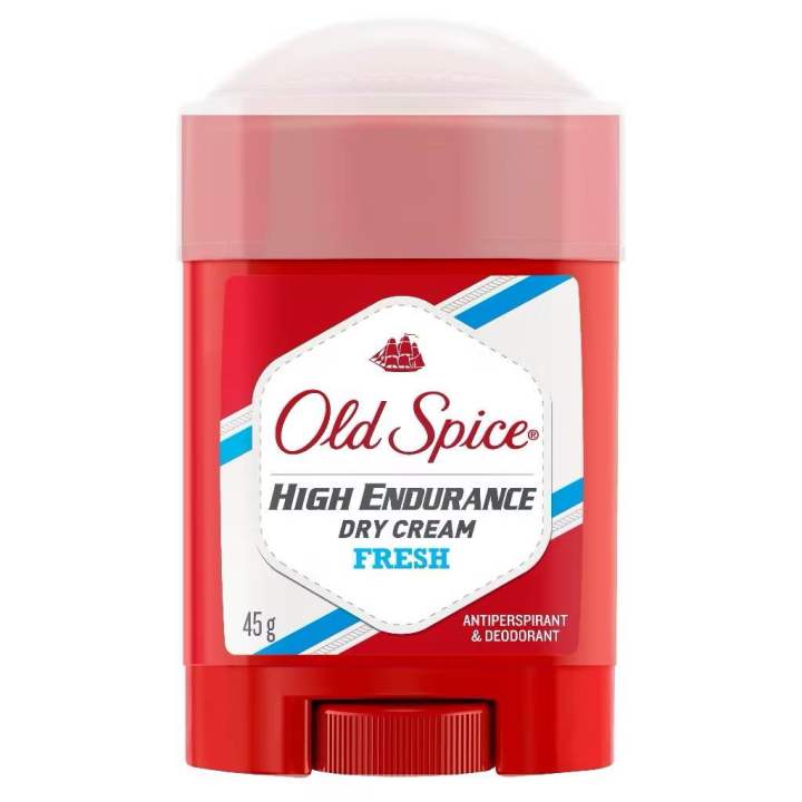 Old Spice High Endurance Dry Cream Fresh 45g Gentle Skin Deodorant 