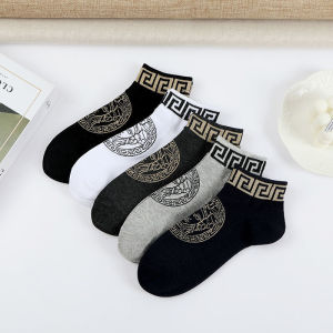 Boat Socks for Men Pure Cotton Short Tube Summer Sport Casual White Socks Suitable for Swimming and Shallow Water Activities