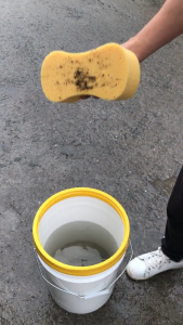 Sisipan Baldi Pengawal Grit Car Wash Bucket Insert Filter Removes Dirt Cyclone Grit Guard Insert Car Wash Dirt Trap