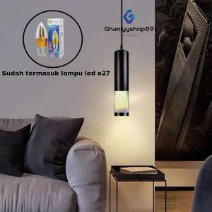lampu gantung hias minibar dapur