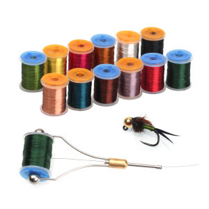 1 Cuộn Dây Đồng Mảnh 0.2mm Dùng Để Buộc Câu Cá - Chất Liệu Lý Tưởng Cho Câu Cá Hồi Cá Vược Câu Ruồi Thân Ruồi Thân Nhộng Và Làm Gân Cho Ruồi.