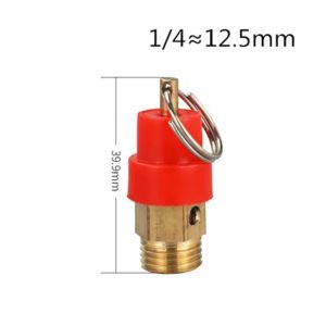 1/8" 1/4 3/8" 1/2" BSP 8kg 120Psi Air Compressor Safety Relief Valve Pressure Release Regulator For Pressure Piping/Vessels