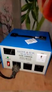 Himark AVR Automatic Voltage Regulator 1000watts SVR-1000VA Servo Type Time Delay