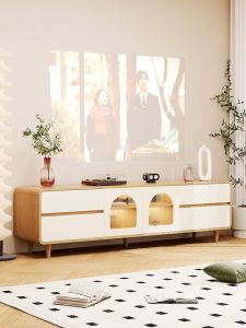 Space-saving Modern Simple TV Cabinet for Small Households