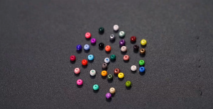 [25 Gram] Mote Manik Payet Pasir 4mm 6/0 Bahan Kerajinan Gelang Kalung dan Meronce