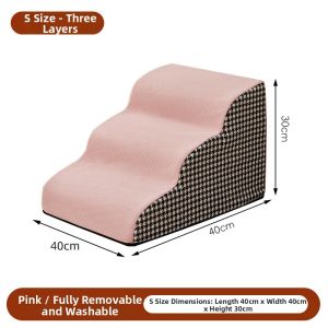 NANGDUXIONG | Pet Stairs for Small Old Dogs Bed