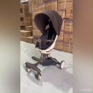 รถเข็นเด็กพกพา พับได้ รถเข็นเด็ก V18 / V18 Plus เอนนอนได้5ระดับ เบาะรองหัวนิ่ม เข็นได้2ทิศทาง Baobaohao รถเข็น V18 - Lazada