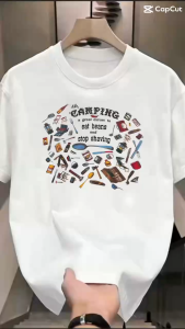 LC.TRADING เสื้อยืดคอลเลคชั่นฤดูร้อนใหม่ พิมพ์ลายใหม่ยอดฮิต คอกลมแขนสั้น มี5 สีให้ได้เลือกใส่ สินค้าพร้อมส่ง B0139