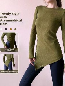 Slimming Yoga Shirt Long Sleeve