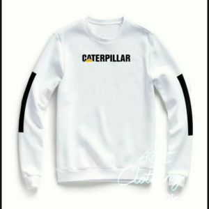 Jaket Sweater Casual Caterpillar Pria/Wanita Lengan Panjang Big Size 2 Warna - Ready Size S/M/L/XL/XXL/3XL