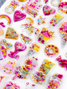 DAXIANTONGXIN | Sparkling Gemstone Crystal Stickers