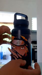One Piece Luffy Stickers Scratch Sticker Motorcycle Tumblers Waterproof