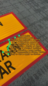 KENDERAAN LEBAR | 3M Reflective Sticker JPJ PUSPAKOM Approved – SIRIM Certified | Waterproof | Road Legal