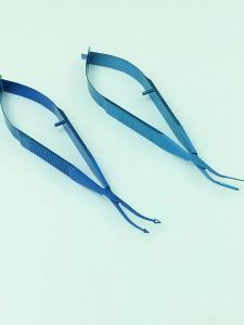 Titanium forceps ophthalmic tweezer Nucleus Bisector/Vectis Forceps ophthalmic instruments