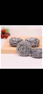 Stainless Steel Cleaning Ball Brushes Dishwashing Sponges With Wire Dishes Scrubbers Pan Bowl Cleaner Berus Bola