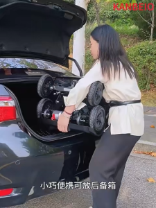 KANBEIO PMA | PMD | Automatic Folding Scooter | Lightweight Scooter | Four Wheel Elderly Mobile Scooter