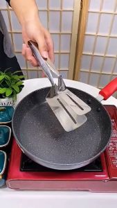 Food Tong Multipurpose Stainless Steel for Grilling Steaks Bread Pizza Fried Fish BBQ Serving 烤肉夹煎鱼夹