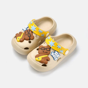 Cheerful Mario | Summer Breathable Cute Kids Clogs