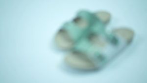 Christian Bale ALICE Sandal Selop Wanita Kekinian Sandal Flat Kasual Cewek Birken Gesper Terbaru