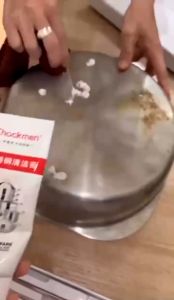 Kem tẩy xoong nồi siêu sạch kem tẩy xoong nồi đa năng loại bỏ vết bẩn dầu mỡ cứng đầu - Happy Home 4U